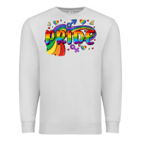 Dove Grey pride Premium Sweatshirt - MaliasSmallBusiness