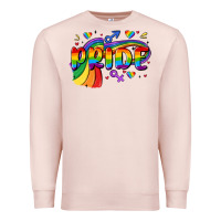 Pale Pink pride Premium Sweatshirt - MaliasSmallBusiness