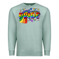 Seafoam pride Premium Sweatshirt - MaliasSmallBusiness