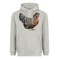 Moon Dust Cream Legbar Chicken Heavyweight Hoodie - LillyAllenDesigns