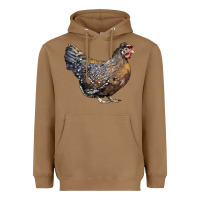 Toasted Coconut Cream Legbar Chicken Heavyweight Hoodie - LillyAllenDesigns