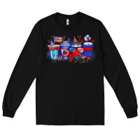 Black american drink Long Sleeve Tee - RacoonDesign