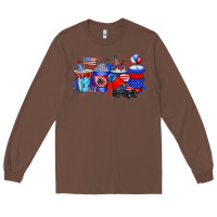 Chestnut american drink Long Sleeve Tee - RacoonDesign