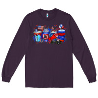 Plum american drink Long Sleeve Tee - RacoonDesign