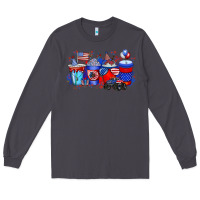 Smoke american drink Long Sleeve Tee - RacoonDesign