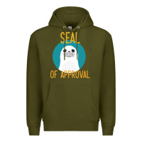 Army Green Seal of Approval Premium Hoodie - Bettercallsaul