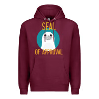 Burgundy Seal of Approval Premium Hoodie - Bettercallsaul