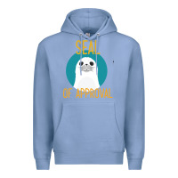 Colony Blue Seal of Approval Premium Hoodie - Bettercallsaul