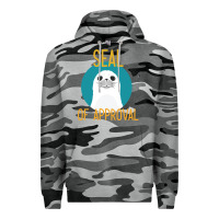 Slate Camo Seal of Approval Premium Hoodie - Bettercallsaul