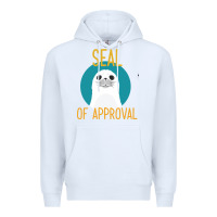 White Seal of Approval Premium Hoodie - Bettercallsaul