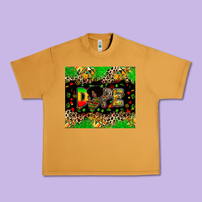 Dope Juneteenth Urban Heavy Tee Designed By Zillion Design Studio