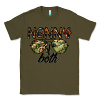 Army Green nanny of both Classic Tee - CowhideDigitalArt