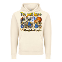 Vintage Artic im just here for the snacks basketball sister Vintage Hoodie - Zillion Design Studio
