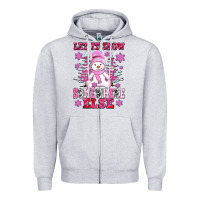 Heather Grey let it snow somewhere else Zipper Hoodie - AdoDesignShop