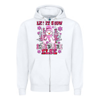 White let it snow somewhere else Zipper Hoodie - AdoDesignShop