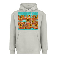 Moon Dust turquoise leopard distressed serape background tumbler Heavyweight Hoodie - Jasminsmagicworld