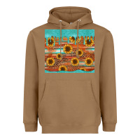 Toasted Coconut turquoise leopard distressed serape background tumbler Heavyweight Hoodie - Jasminsmagicworld
