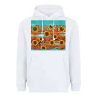 White turquoise leopard distressed serape background tumbler Heavyweight Hoodie - Jasminsmagicworld