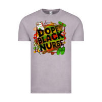 Vintage Zinc dope black nurse Vintage Tee - Zillion Design Studio