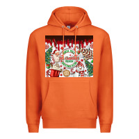 Carrot christmas hot chocolate Premium Hoodie - MaliasSmallBusiness