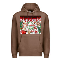 Chestnut christmas hot chocolate Premium Hoodie - MaliasSmallBusiness