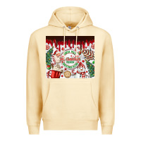 Pina Colada christmas hot chocolate Premium Hoodie - MaliasSmallBusiness