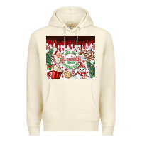 Sandshell christmas hot chocolate Premium Hoodie - MaliasSmallBusiness