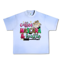 Grape Ice coffee mascara and hustle Urban Heavy Tee - Zillion Design Studio