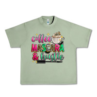 Oil Green coffee mascara and hustle Urban Heavy Tee - Zillion Design Studio