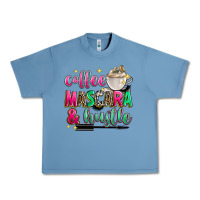 Pebble Blue coffee mascara and hustle Urban Heavy Tee - Zillion Design Studio