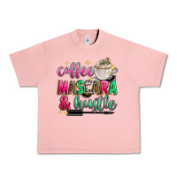 Salmon coffee mascara and hustle Urban Heavy Tee - Zillion Design Studio