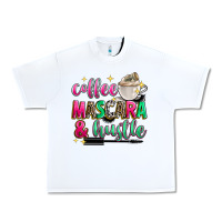 White coffee mascara and hustle Urban Heavy Tee - Zillion Design Studio