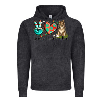 Vintage Arctic peace love collie Vintage Hoodie - texasbilliewilder