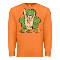 Carrot st. patrick's day shamrockin' Premium Sweatshirt - MaliasSmallBusiness