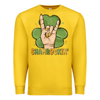 Lemon st. patrick's day shamrockin' Premium Sweatshirt - MaliasSmallBusiness