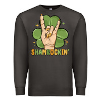 Smoke st. patrick's day shamrockin' Premium Sweatshirt - MaliasSmallBusiness