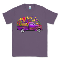 Lavender mardi gras truck Classic Tee - FaDigitalArtStudio