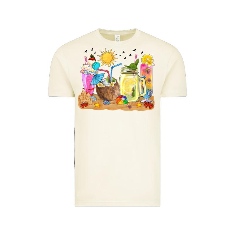 Summer Drinks Coffee Cups Vintage Tee by texasbilliewilder | Teevron