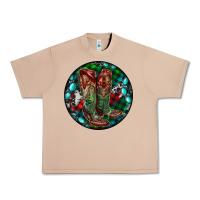 Christmas Cowboy Boots Urban Heavy Tee | Teevron