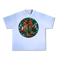 Grape Ice Christmas Cowboy Boots Urban Heavy Tee - RanaPortraitStore