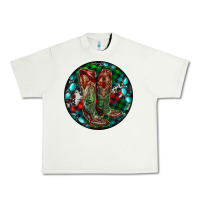 Pistachio Christmas Cowboy Boots Urban Heavy Tee - RanaPortraitStore