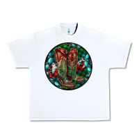 White Christmas Cowboy Boots Urban Heavy Tee - RanaPortraitStore