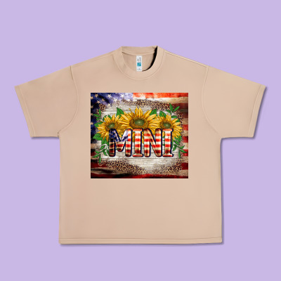Patriotic Mini  Tumbler Urban Heavy Tee Designed By Barkaloodesign