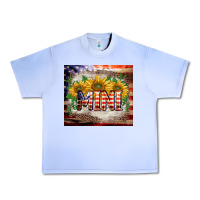Grape Ice patriotic mini  tumbler Urban Heavy Tee - BarkalooDesign