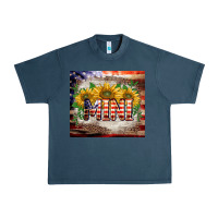 Midnight Navy patriotic mini  tumbler Urban Heavy Tee - BarkalooDesign