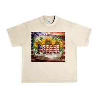 Sandshell patriotic mini  tumbler Urban Heavy Tee - BarkalooDesign