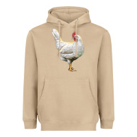 Mushroom leghorn chicken Heavyweight Hoodie - LillyAllenDesigns