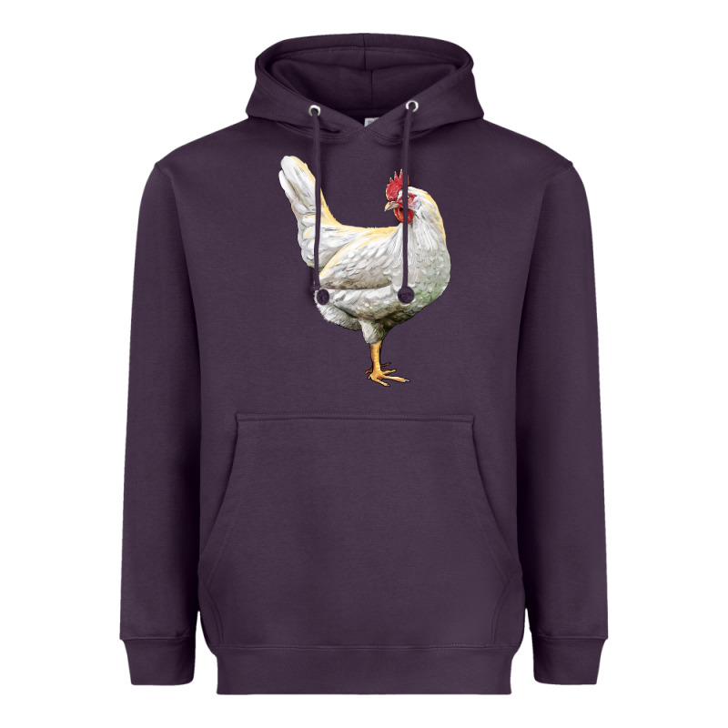 Leghorn Chicken Heavyweight Hoodie by LillyAllenDesigns | Teevron