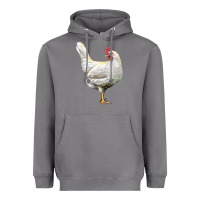 Storm leghorn chicken Heavyweight Hoodie - LillyAllenDesigns