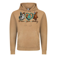Vintage Camel peace love cowboy Vintage Hoodie - texasbilliewilder